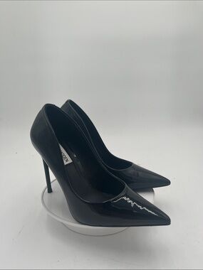 Steve Madden Vala Black Patent Heels Women’s US 6.5 Great Condition